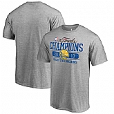 Men's Golden State Warriors 2017 NBA Champions T-Shirt Gray4 FengYun,baseball caps,new era cap wholesale,wholesale hats